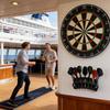 Wall Mount Dart Holder Rack Space-Saving Display Organizer for Darts, Flights Barrels Shafts, Game Room Bar Office Club Home
