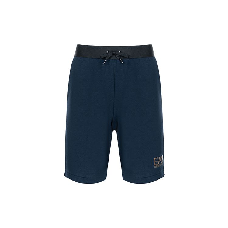 Emporio Armani EA7 SS21 Logo Print Casual Shorts Men shorts Navy 3KPS78-PJ4EZ-1554 S