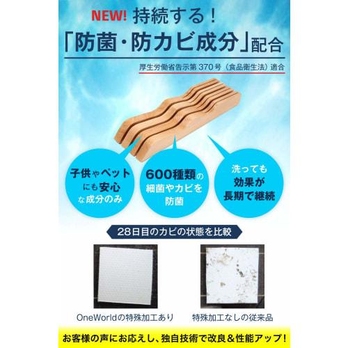 mikketa Wooden Knife Stand, Non-Slip, Holds 7 Knives, Antibacterial and Antifungal [Manufacturer's Warranty Included]