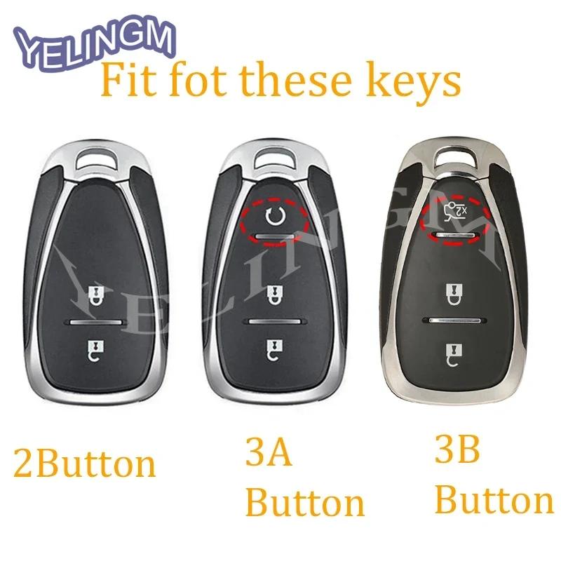 2/3 Tasten Fernbedienung Smart Key Hülle für Chevrolet Spark Camaro Volt Bolt Trax Malibu Cruze TPU Auto Schlüsselhülle Schlüsselanhänger Autoabdeckung