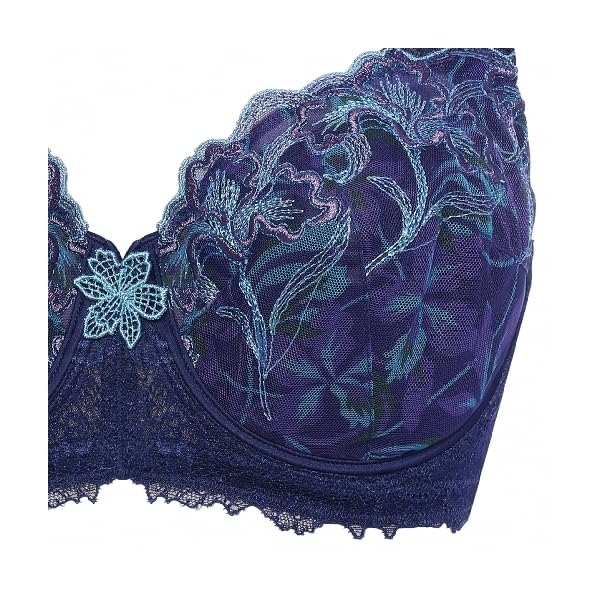 Red Label by 0105 Full Cup Bra M008 F75 Size [Triumph] (Dark Blue)