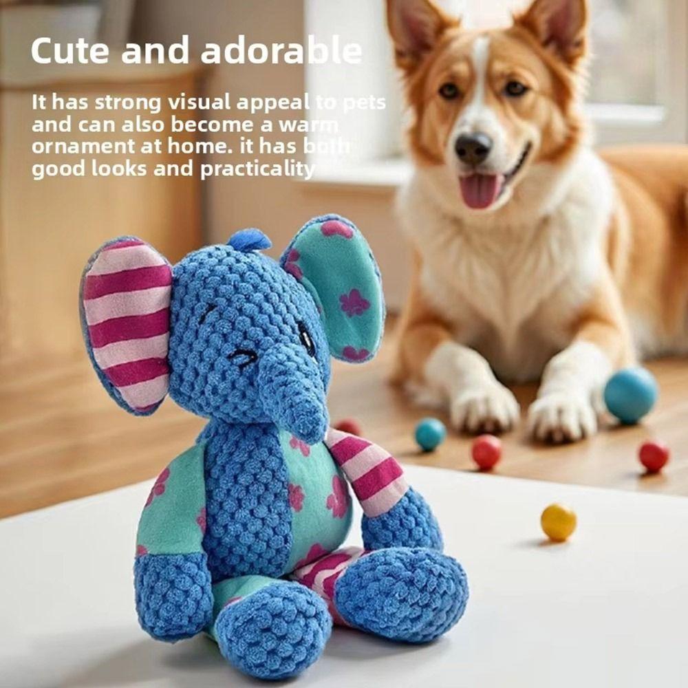 Portable Bite Resistant Dogs Sounding Cute Animals Pet Companion Teeth Cleaning Cartoon Cats