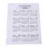 Creative Calendar  Divider Binder Notebooks  Accessories  Partition Plate