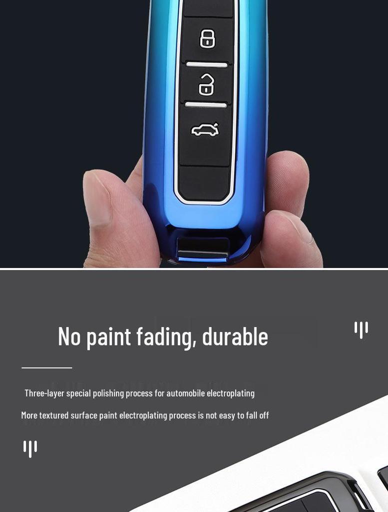 Baojun Car Key Case - Fits 3, 510, 730, 530, 5, 360 Models - New Metal Design