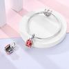 Copper Love Luggage Pendant Suitable For Original Bracelets, Creating Fashionable Jewelry Necklaces Women