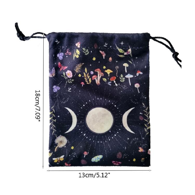 Altar Tarot Card Storage Bag Jewelry Bag Dices Bag Gift Bag with Drawstring