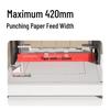 Deli Automatic Electric Document Punching and Binding Machine CN plug (adapter included)