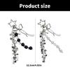 Unique Star Tassels Bowknot Keychain Fashionable Key Holder Phone Chain Beaded Keyring Ornament for Women and Teens