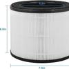 Replacement Air Purifier Filter Compatible with For COWAY Airmega 100 Featuring HEPA and Activated Carbon Technology