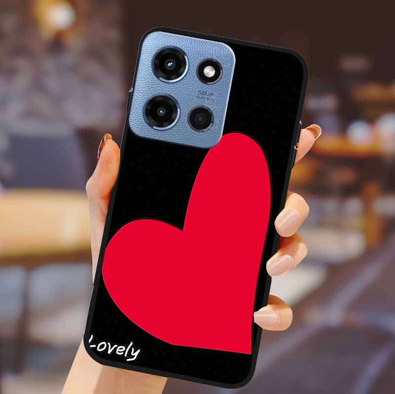 For Motorola G 5G 2025 Phone Case Bumper Soft TPU Silicone Back Cover 3D Flower Emboss Shell For Motorola Moto G 5G Fundas Coque