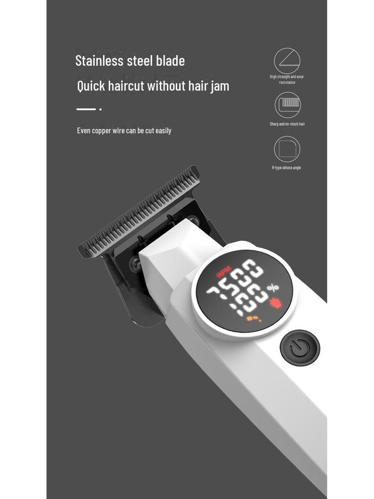 Jiamei Profesjonalna Elektryczna Maszynka do Włosów do Precyzyjnego Golenia i Stylizacji