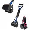 Ramasse-crottes pliable pour animaux de compagnie Manche long Pelle à crottes de chien à clip Facile à ramasser Ramasseur d'excréments d'animaux Outils de nettoyage extérieur pour animaux de compagnie