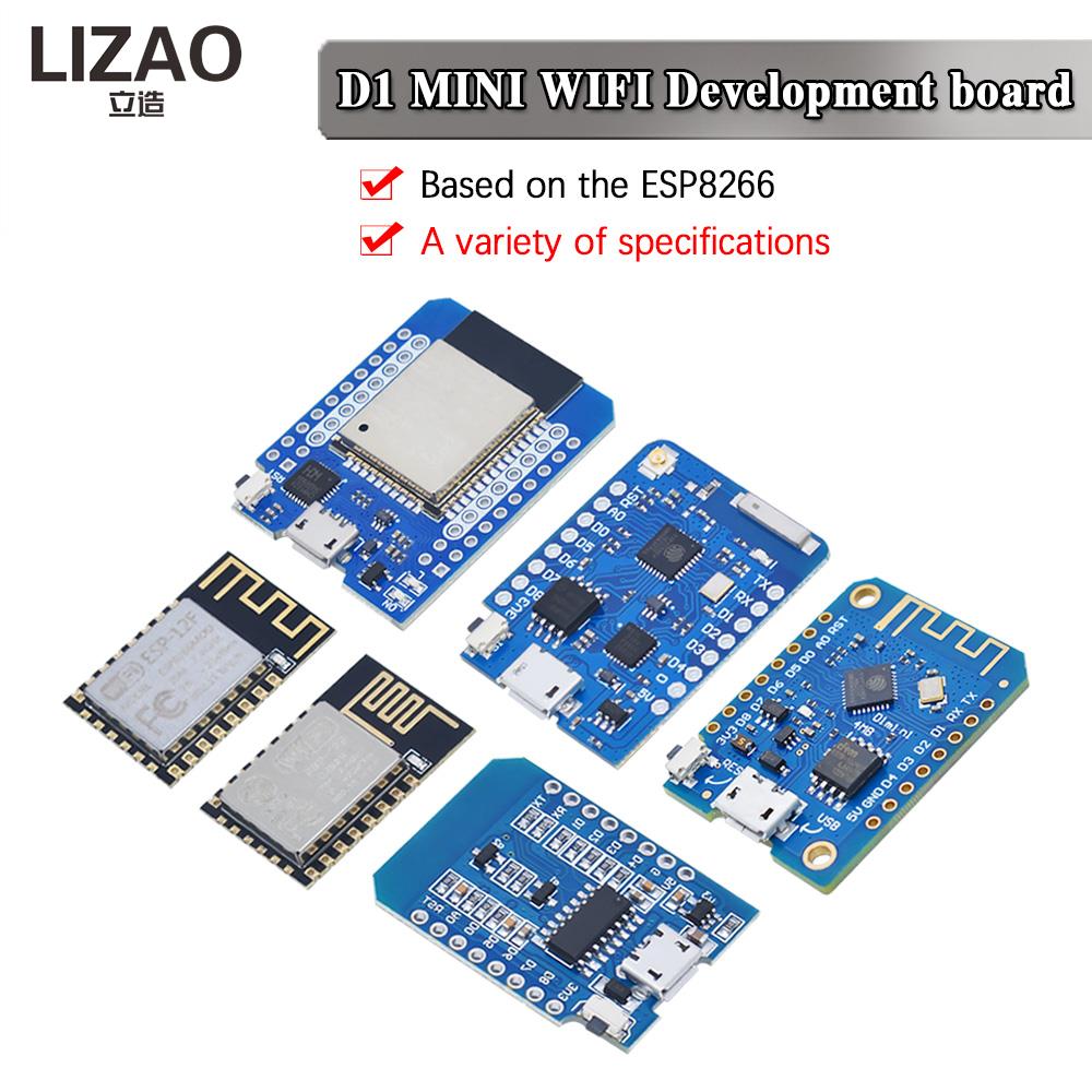 LIZAO ESP8266 ESP-12F CH340G V2 USB WeMos D1 Mini Professional Version V3.0.0 WiFi Development Board