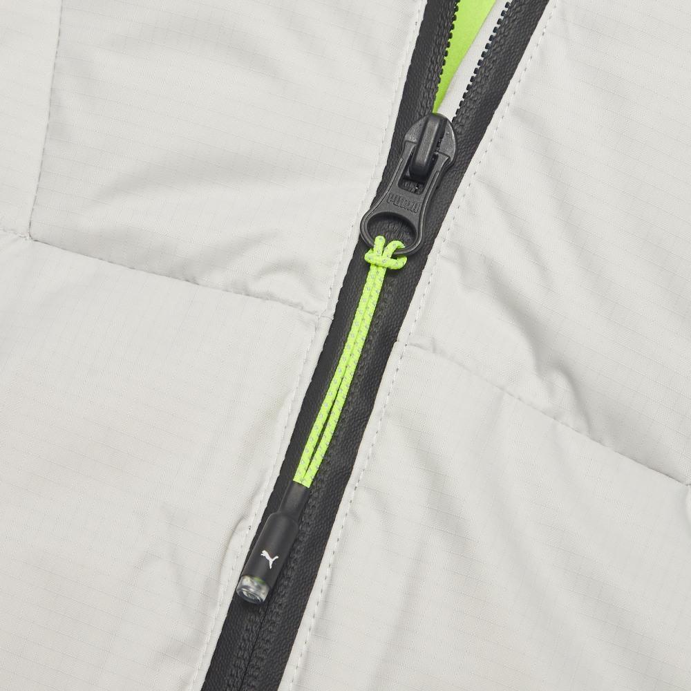 Puma x Helly Hansen Reflective Breathable Detachable Hooded Down Jacket Men Outerwear Glacier-Grey 598276-95