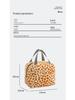 Animal Print Insulated Lunch Bag - Portable Bento Bag for Travel, Work, School, and Picnics