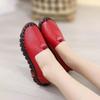 Spring and summer new soft-soled mother shoes soft-soled not tired feet beef tendons flat-soled large size 43 leather casual women's shoes