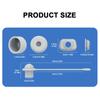 Silicone Spill Proof Stopper Set For  Cup 1.0 2.0 40oz/ 30oz Tumbler Accessories Straw Cap Spill Stopper Leak Stopper