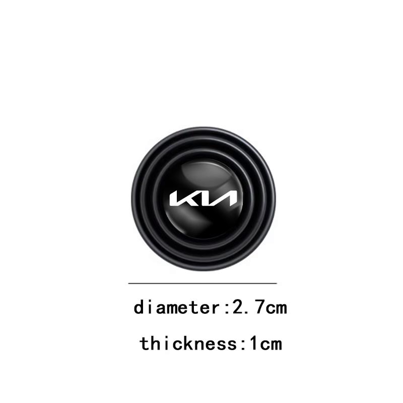 AABIW1 Car Door Anti-shock Pad Anti-noise Buffer Gasket Auto Interior For Kia Morning Picanto Rio Stonic Sportage Ceed Optima Forte 5 3