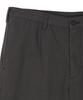 IL CORSO Herringbone Straight Chino Pants Charcoal Gray