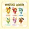 New Keeppley  Ice Cream Series Building Block Toy Pikachu Bulbasaur Tabletop Ornament Model Educational Children's Gifts
