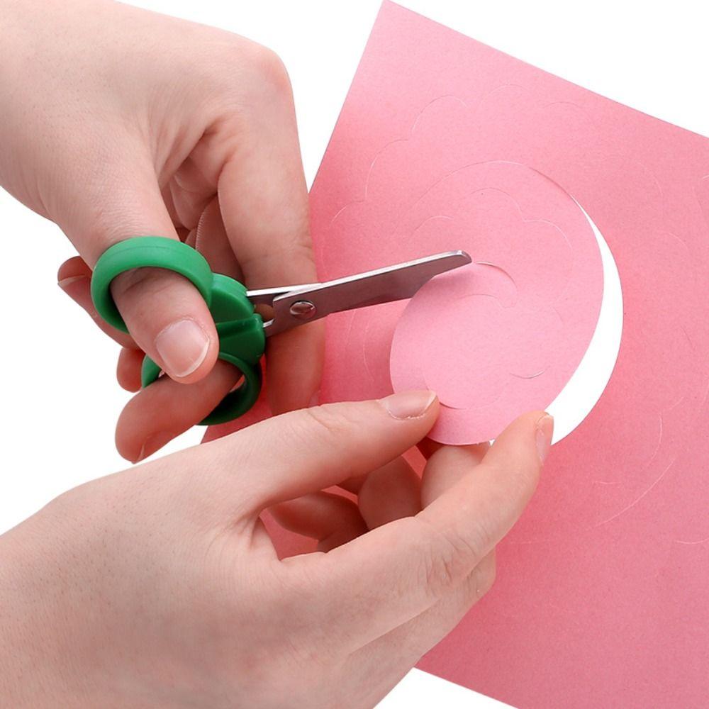 4Pcs Children's Cartoon Fruit Scissors Magnetic Mini Pocket Scissors Safe Mini Scissor Children