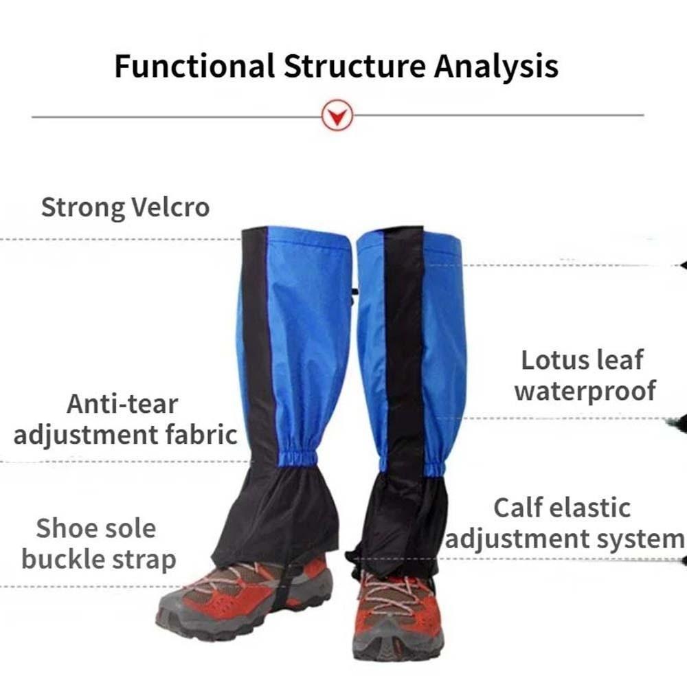 Warmer Hiking Legging Gaiters Lightweight Mountaineering Calf Cover  Mountain Climbing
