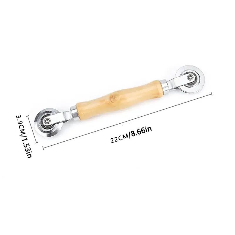 1-Piece Window Installation Tool with Stainless Steel/Rubber Abrasive Cloth Wheel - Install Windows with Ease and Precision