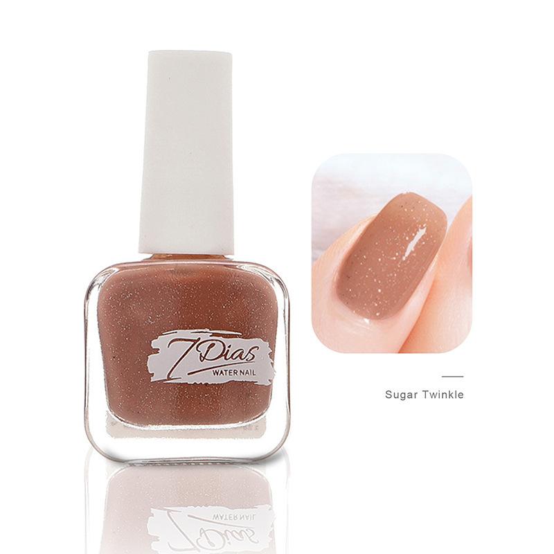 Nail Polish Nail Store No Bake Quick Dry Lasting Non-tearable Autumn and Winter Water-based Non-peelable Transparent Nude Nail Polish