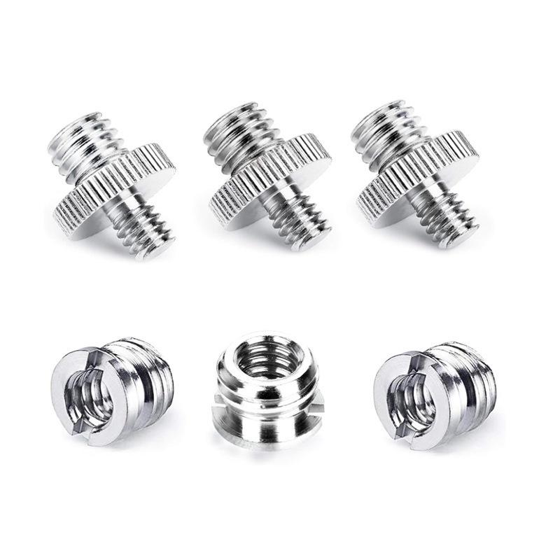 1/4 to 3/8 Hot Shoe Camera Tripod Screw Set
