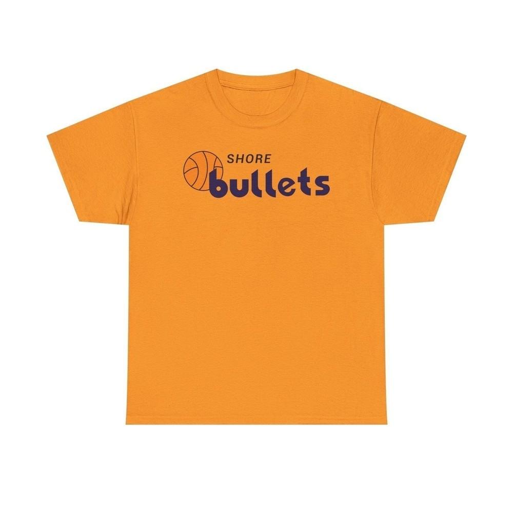 

Shore Bullets New Jersey Eastern Basketball 1976-1977 T-shirt 4XL