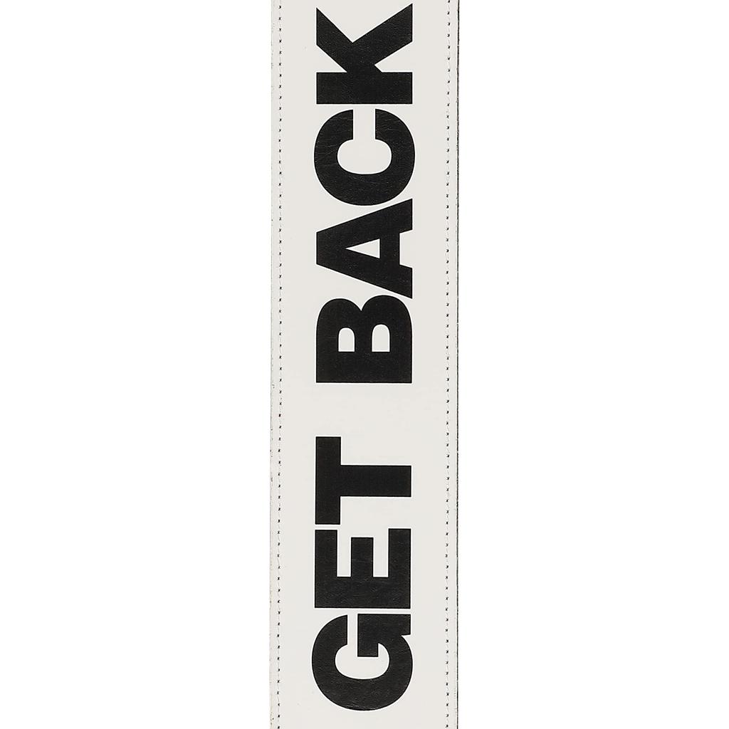 The Beatles Guitar Strap 25LB11 Vegan D'Addario "Get Back"