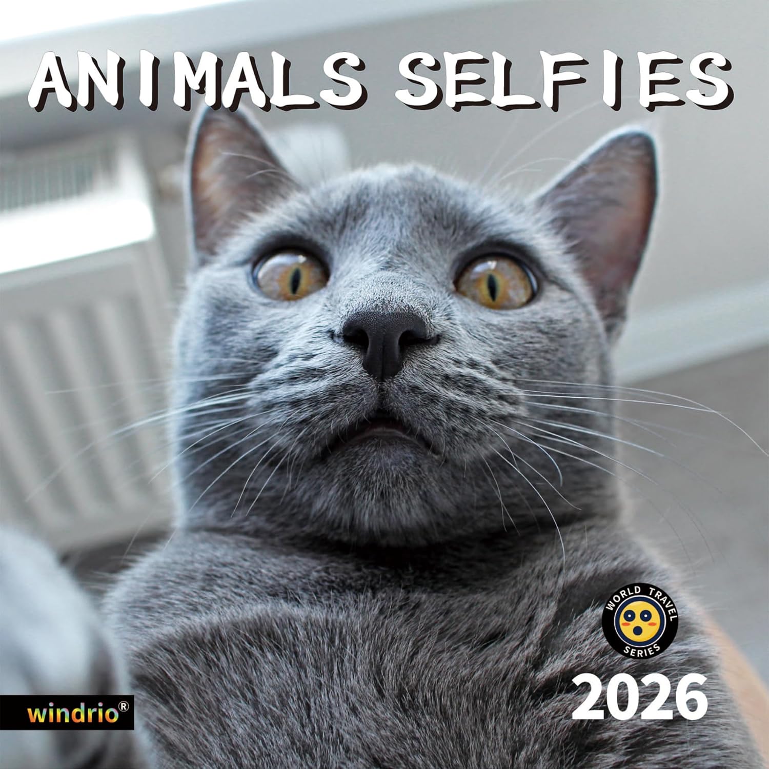 2026 Wall Calendar,Calendar 2026, November 2025 - December 2026, Wall Calendar Baby Kitten, 12  x 24  Opened,Full Page Months Thick & Sturdy Paper Animals Selfies