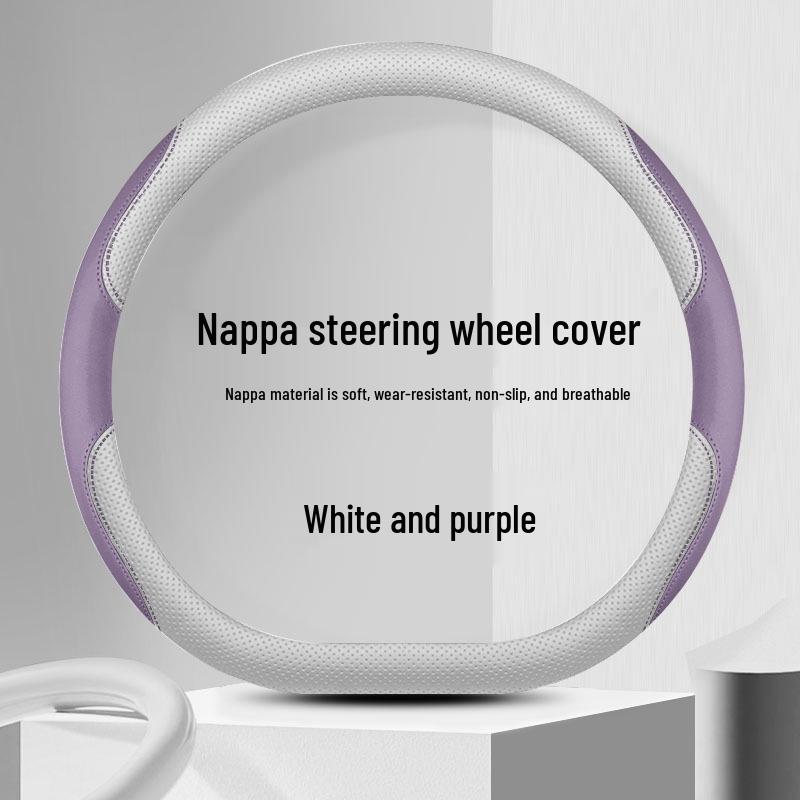 Ideal L8/L9/ONE Steering Wheel Cover: Original Car Color, New Energy Vehicle Interior Accessory.