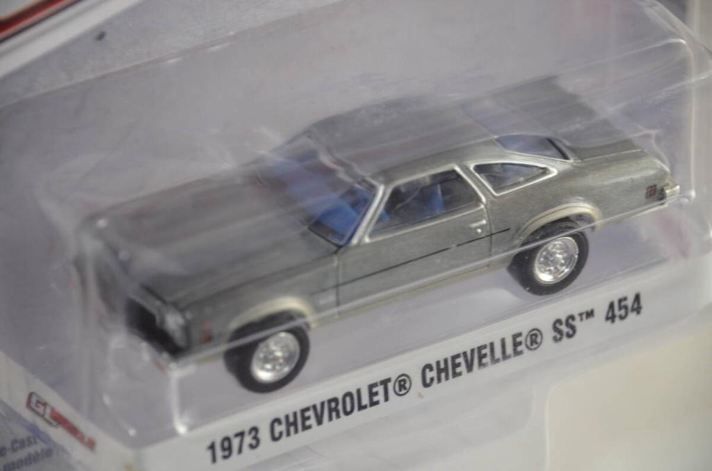 Hot Wheels Latest 1973 CHEVROLET CHEVELLE SS Zamac Chase Greenlight Chevrolet Chevelle GREENLIGHT GL '73