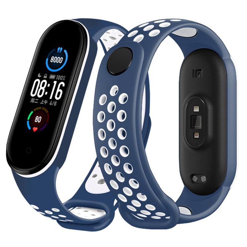Buy Strap for Mi band 6 Bracelet Sport Silicone Miband4 miband 5 Wrist  correa belt Replacement Wristband for xiaomi Mi band 4 3 5 6 at affordable  prices — free shipping, real reviews with photos — Joom