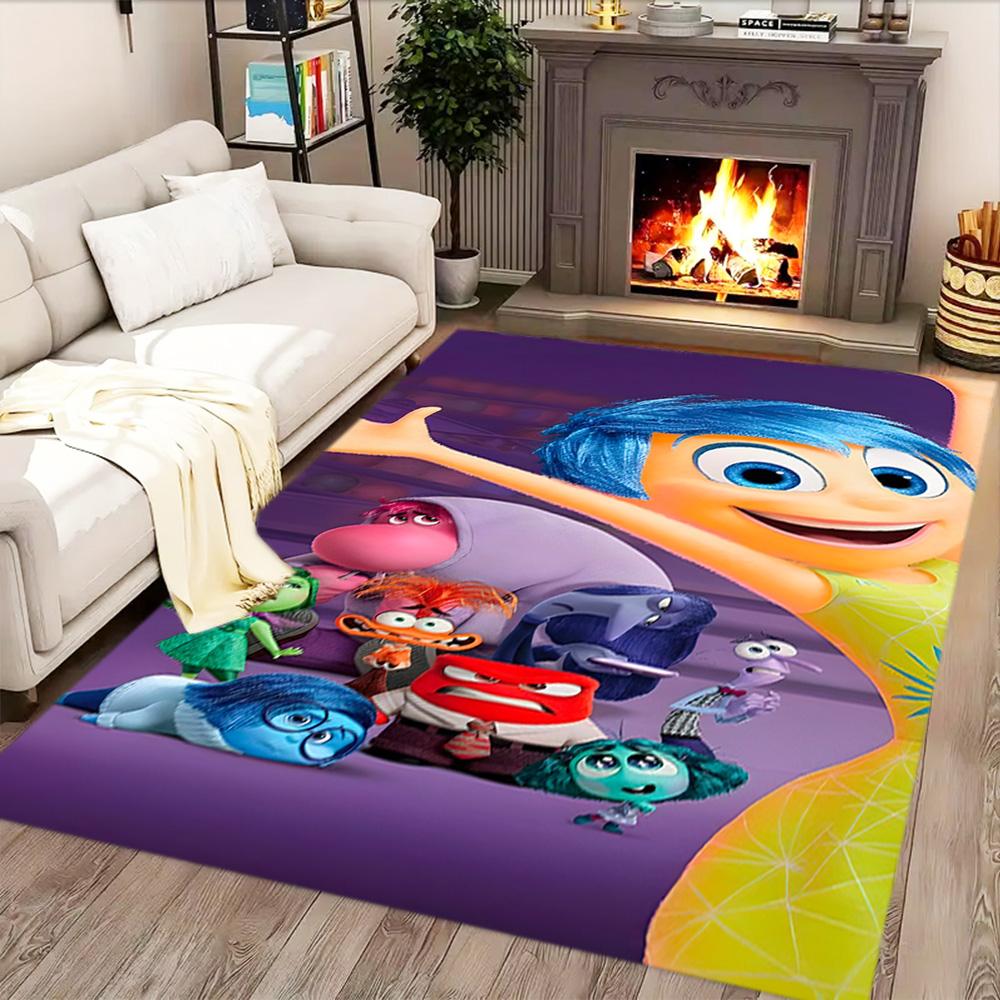 Inside Out Emotions Adventure for Living Room Rug, Bedroom, Study Room, Hallway Decoration, Perfect for Home Decoration or Holiday Gifts