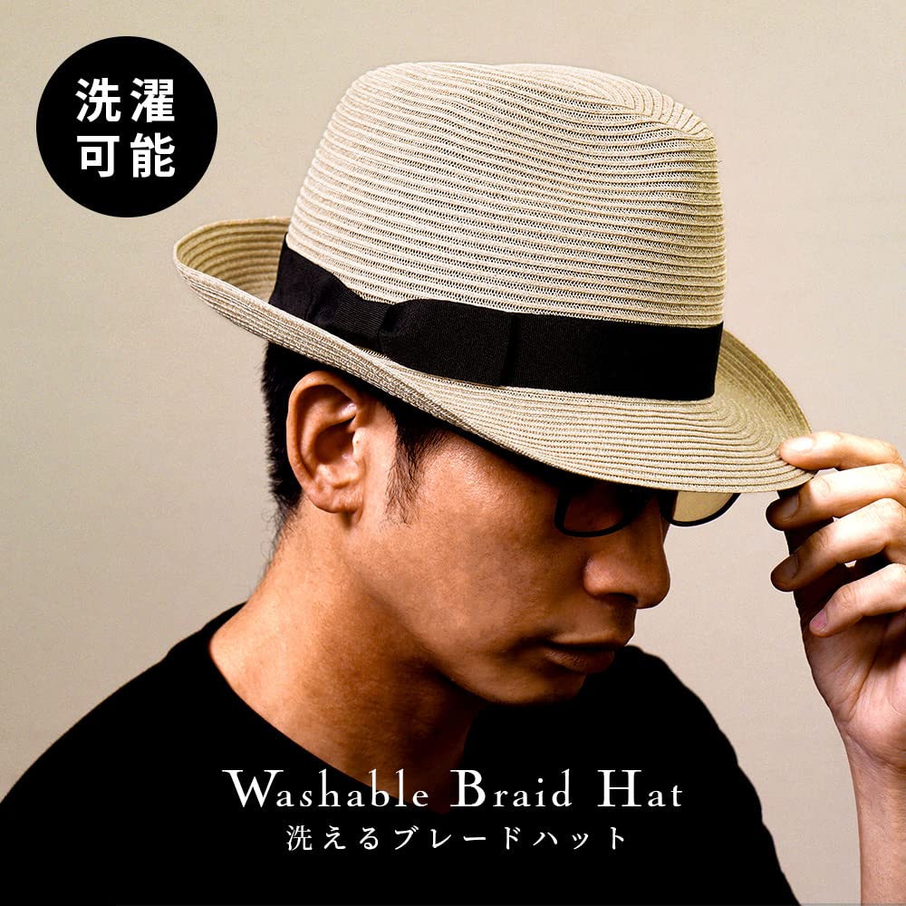 iMedia Washable Straw Sun UV Sun Washable Braid Hat for Men and Women Hat, Hat, Protection, Protection, Spring/Summer,