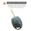 Autoschlüsselhülle Silikon Fernbedienungsschlüsselabdeckung für Ford Fiesta Mk7 Mk5 Mk6 Mondeo Focus 2 Mk2 Transit Ka Fusion C-Max S-Max Zubehör
