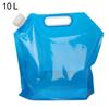 5/10L Portable Water Bag Folding Bucket Water Container Jug Bottle Pouch Outdoor Travel Camping with Handle Camping Supplies