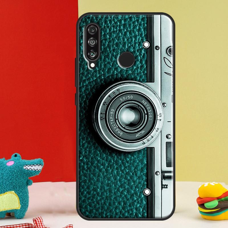 Retro Classic Vintage Camera For Huawei P30 Pro P60 P50 P20 P40 P Smart Nova 9 5T Honor Magic 5 Lite X8 X9 a 50 70 Case