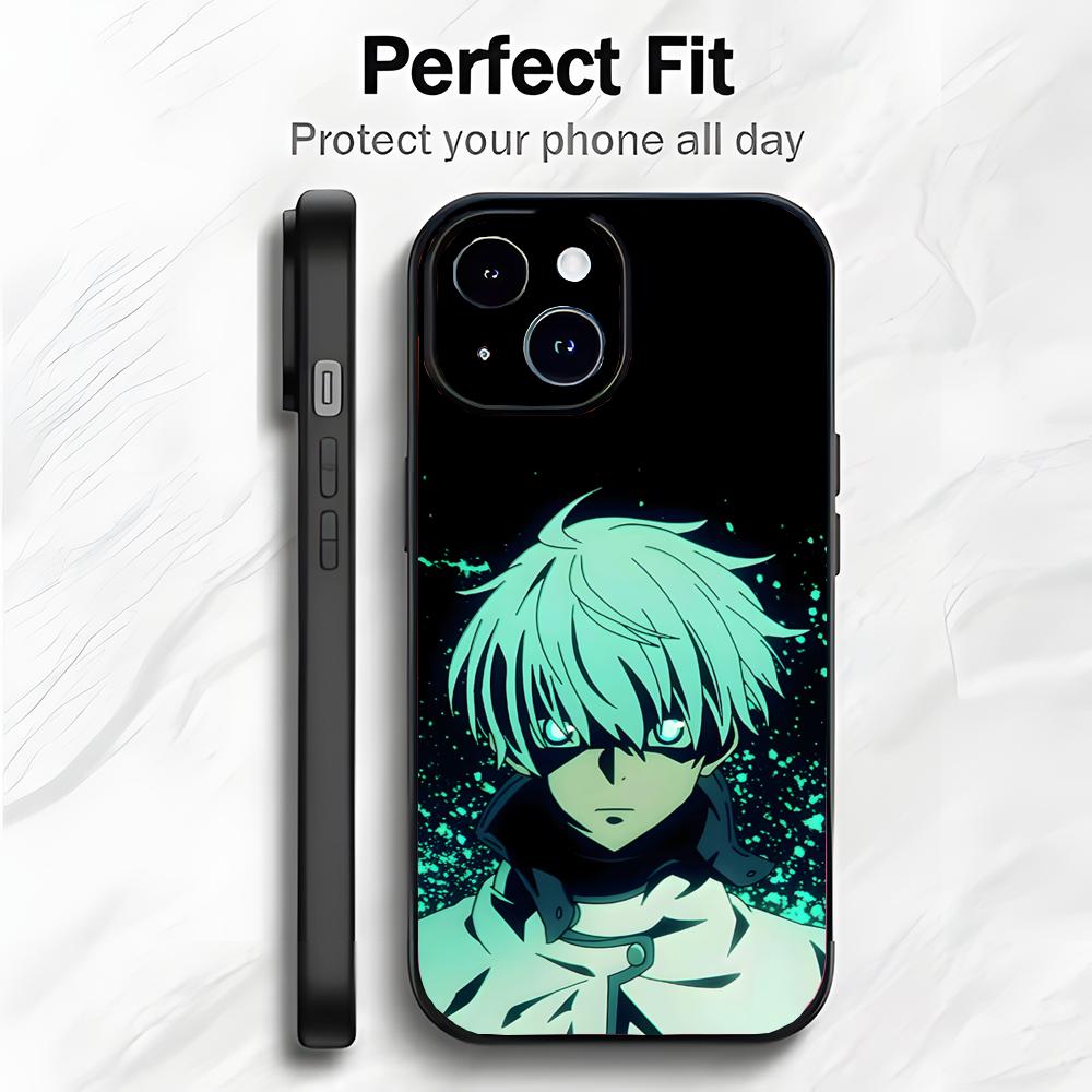Dark Japanese Anime R-Ragna Crimson Phone Case Phone Case Soft Packaging Lightweight For iPhone17 16 15 14 13ProMax