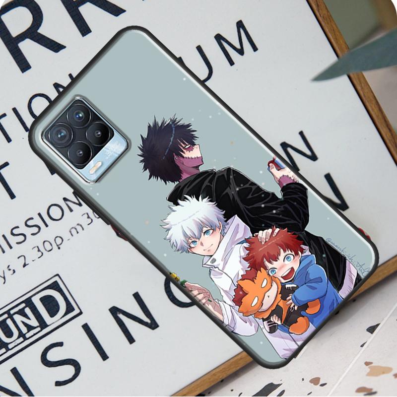 My Hero Academia Dabi BNHA Anime For OnePlus 9 Pro 8T 9R Nord 2 Phone Case For Realme 6 7 8 Pro 8i GT Master GT Neo 2 C21