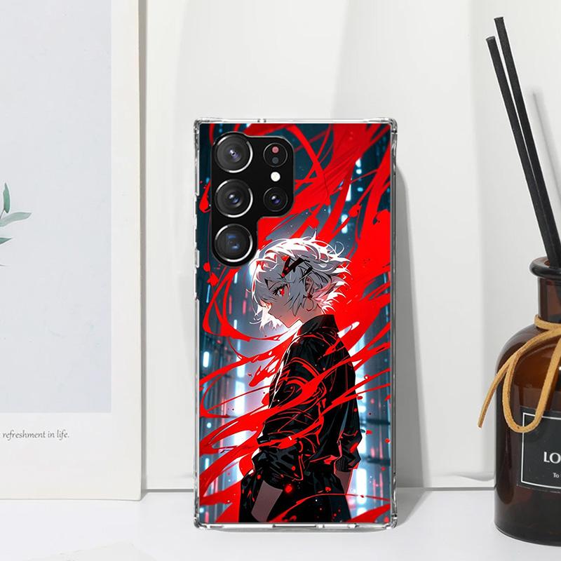 G-Ghoul Tokyo Touka Kirishima Phone Case For Samsung Galaxy S26 S25 Edge S24 FE S23 S22 Ultra S21 Plus S20 + Art Fundas Back Cov