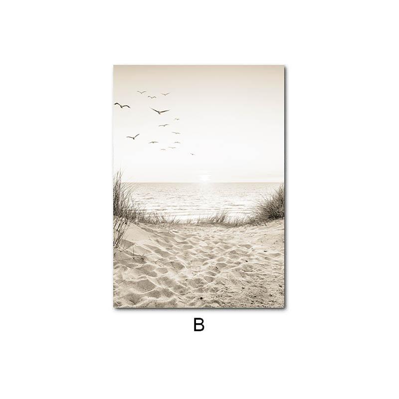 Scandinavian Nature Landscape Canvas Painting Sunset Wall Art Poster Home Decor Scandinavian Nature Landscape Canvas Painting Sunset Wall Art Poster Home Decor