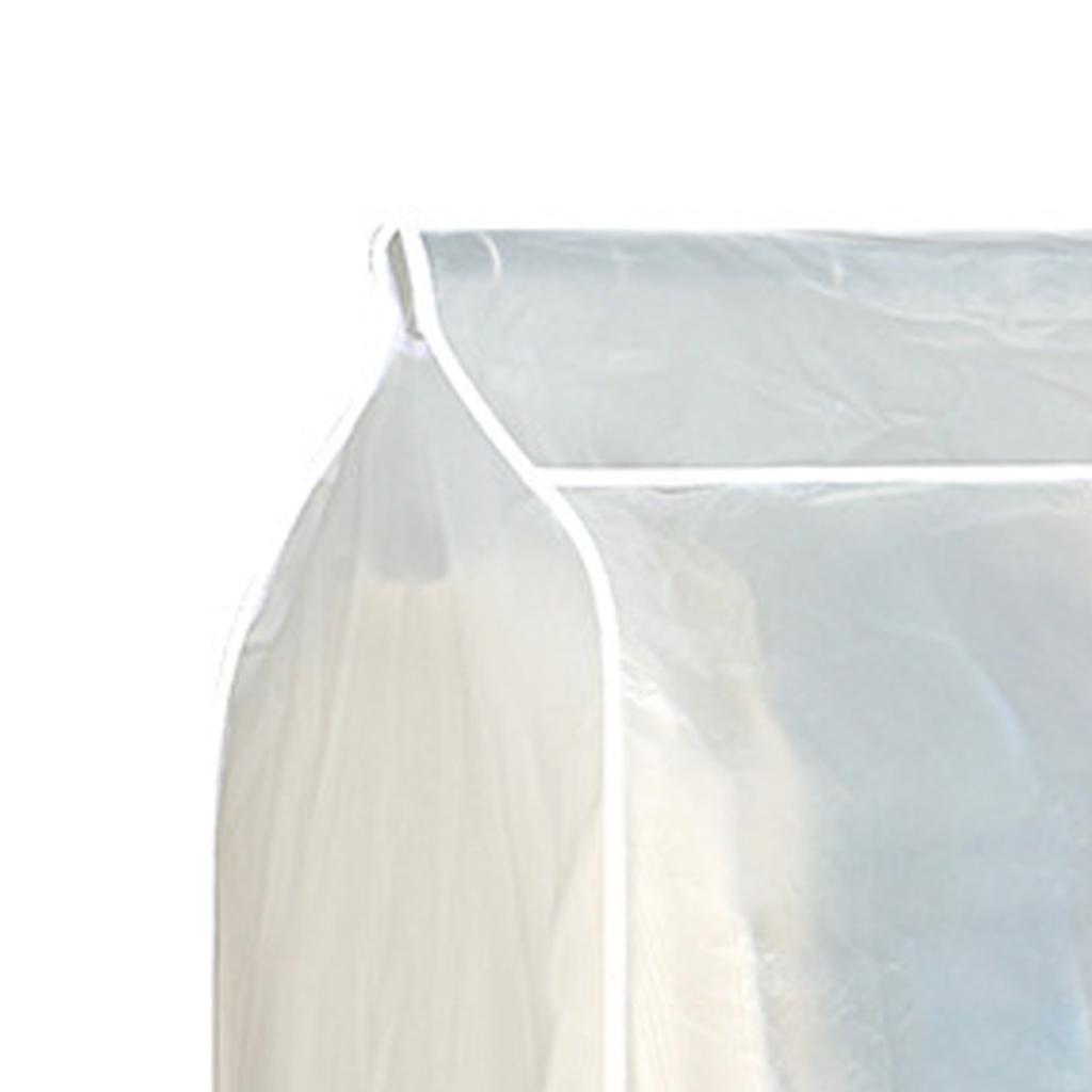 Super Large Transparent 3D Zipper Clothes Dust Cover Wardrobe Storage Bag Waterproof Dustproof Suit