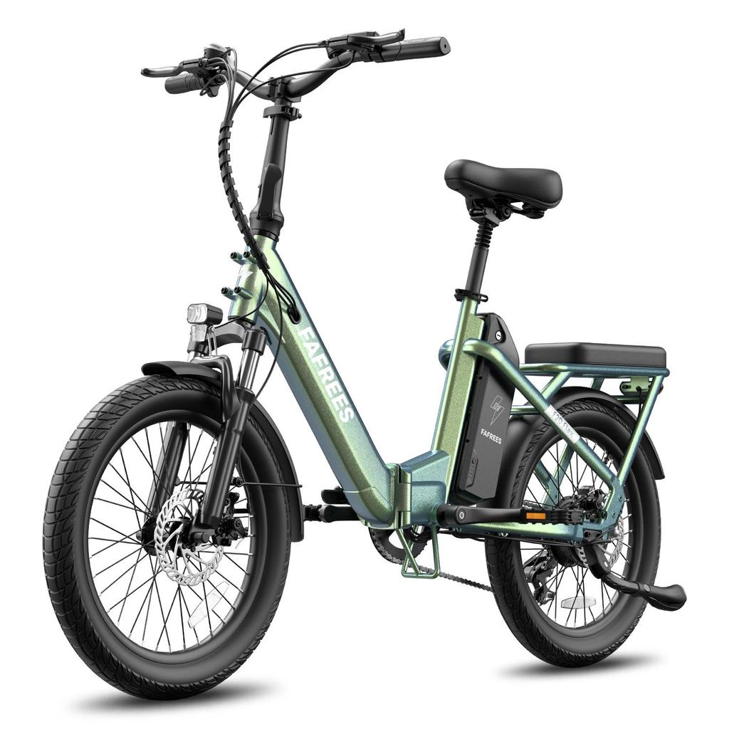 Elektrofahrrad Fafrees F20 Flex 20" Reifen 250W Motor Faltbares City E-Bike Höchstgeschwindigkeit 25 km/h Doppelscheibenbremsen 36V 25Ah Maximale Zuladung 140 kg