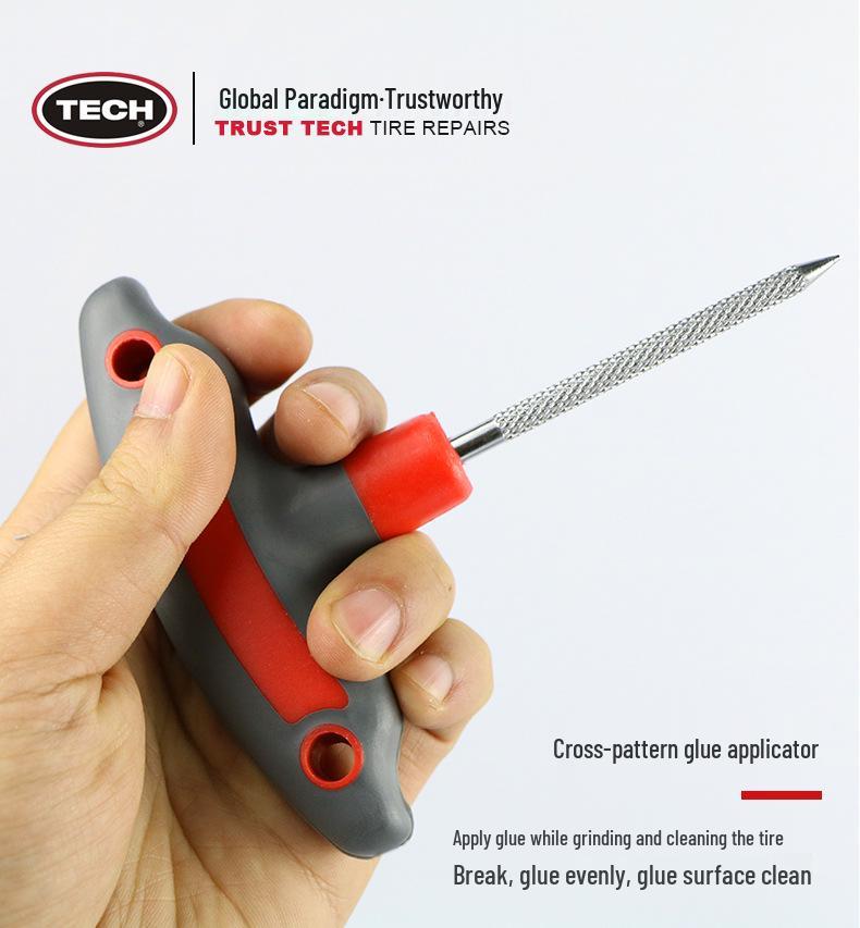 Reifenreparaturset: Vakuum-Klebestreifen für Autos & Motorräder - Elektro- & Batterieauto Vulkanisierte Reifenreparatur