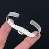 Daughters Day Sale 925 Sterling Silver Natural Maligano Jasper Bangle Bracelet