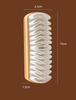 Suede and Nubuck Shoe Brush with Eraser for Leather and Rubber Surfaces