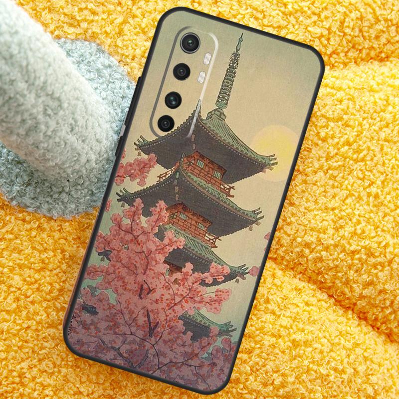 Japanese Style Art Japan Case For POCO X3 X4 X5 F5 Pro M5s C40 F4 GT F3 Cover For Xiaomi 12T 11T Pro 12 13 Lite 12X